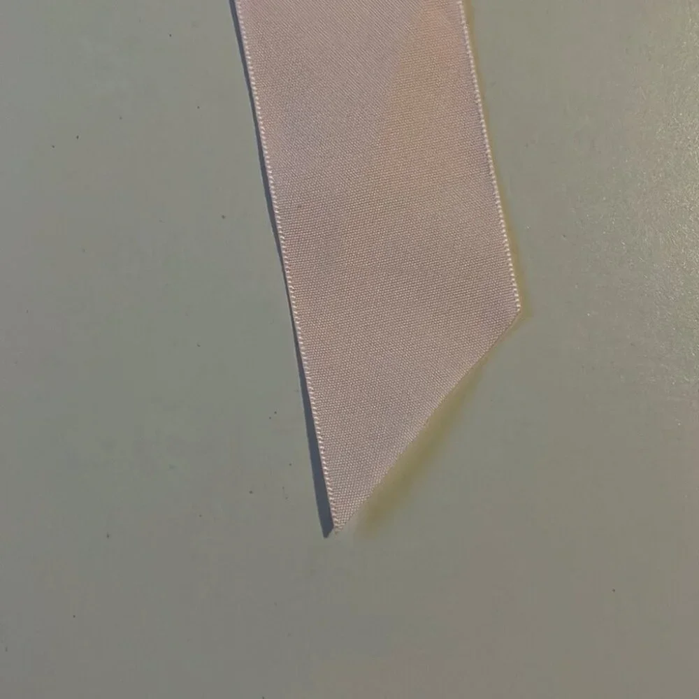 🎀💗 Pink Satin Hair Bow with Long Tails & Metal Clip 💗🎀